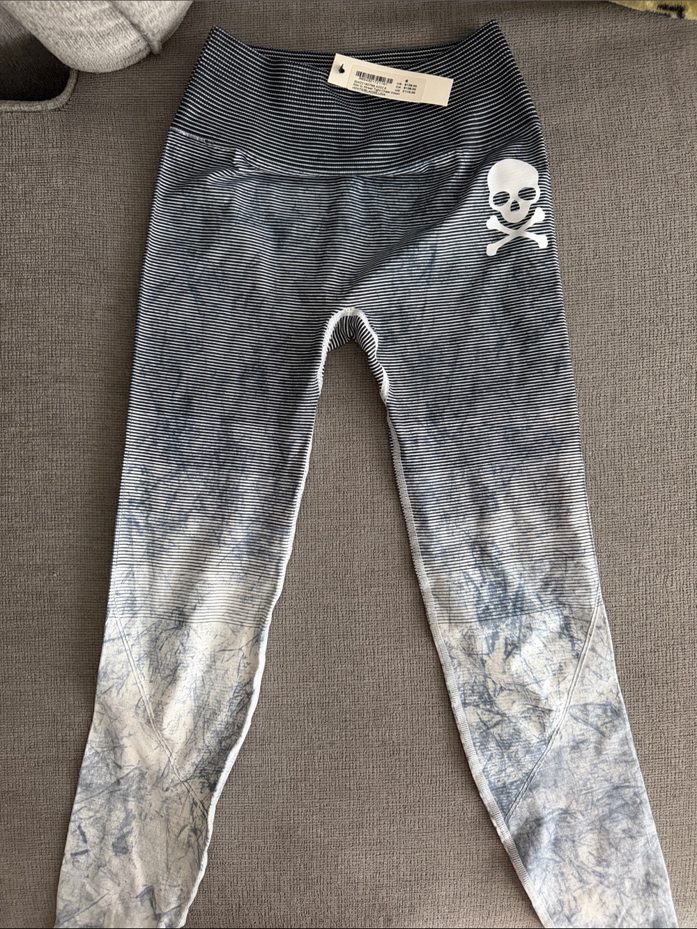 Lululemon x Soul Cycle Ebb to Street leggings Chalk Wash size 6